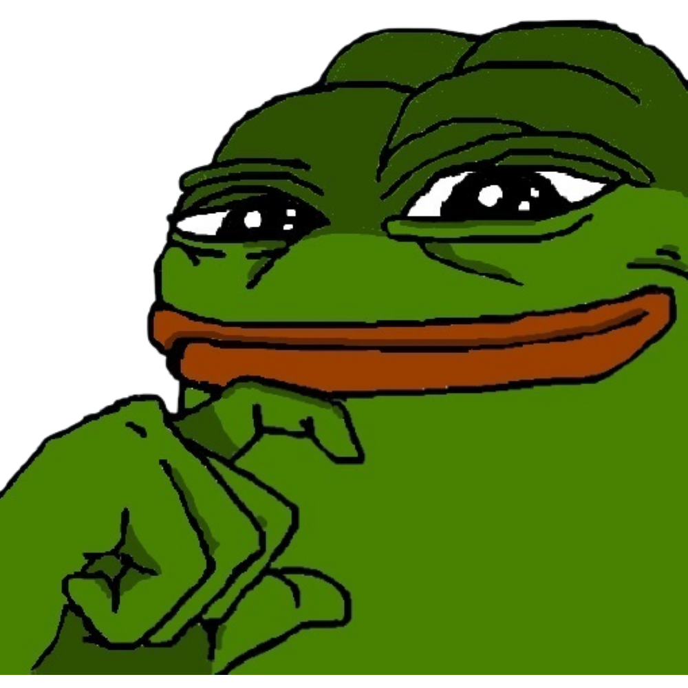 Pepe The Frog Thinks, Pepe The Frog Thinking, Pepe The Frog Meme, Pepo ...