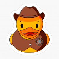 Sheriff Rubber Duck