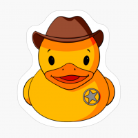 Sheriff Rubber Duck
