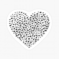 Spread Love With This Heart Design Made From Animals