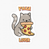 Pizza Lover Kitten