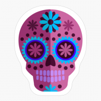 Sugar Skull - A Funny Horror Present For Halloween/dia De Los Muertos