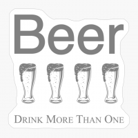 Beer, Drink More Than One! - The Perfect Gift For Someone Who Is Looking For Mudding Adventure In His 4x4 American Car!