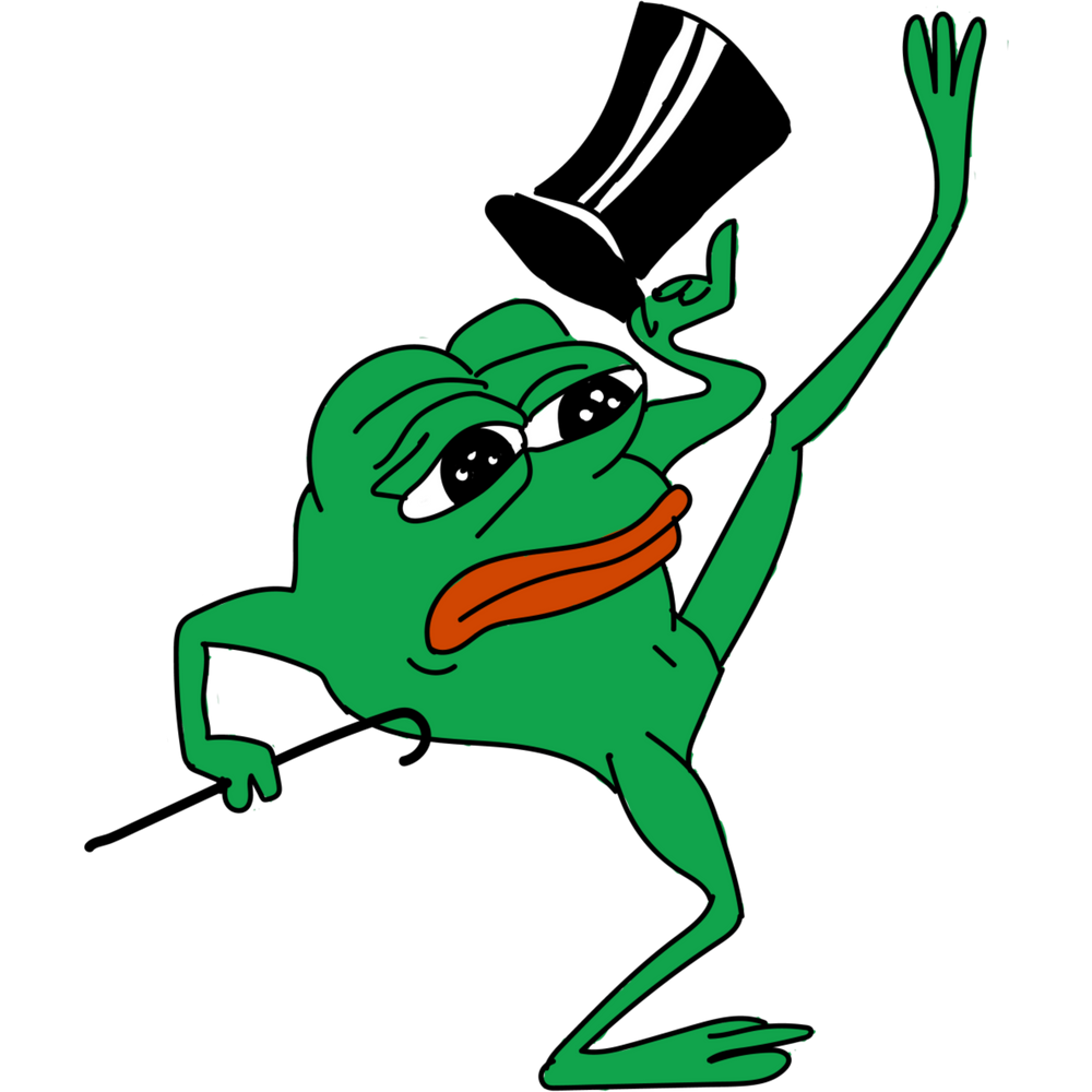 Sad Pepe The Frog, Dancer Pepe The Frog, Rare Pepe The Frog, Unique ...